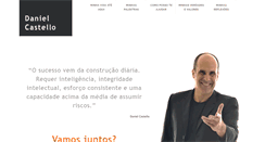 Desktop Screenshot of danielcastello.com.br